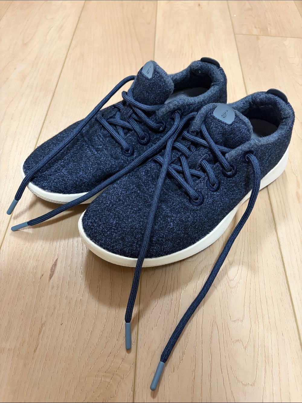 Allbirds Mizzle Merino Wool Running Shoes, Blue, sz 9
